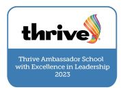 Thrive Excellence in Leadership Logo 2023 Digital